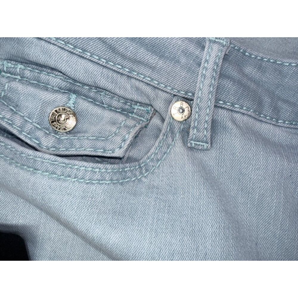 NWT True Religion Jennie Curvy Mid Rise Super Skinny Jean Size 30 - Picture 4 of 13